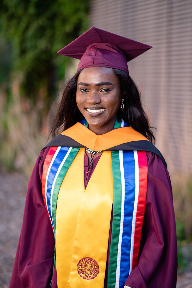SusanDacosta1's tweet photo. MSc Mechanical Engineering
Alhamdullilah!
Thank you Jesus🙏🏾
#asugrad https://t.co/k2Jit317fm