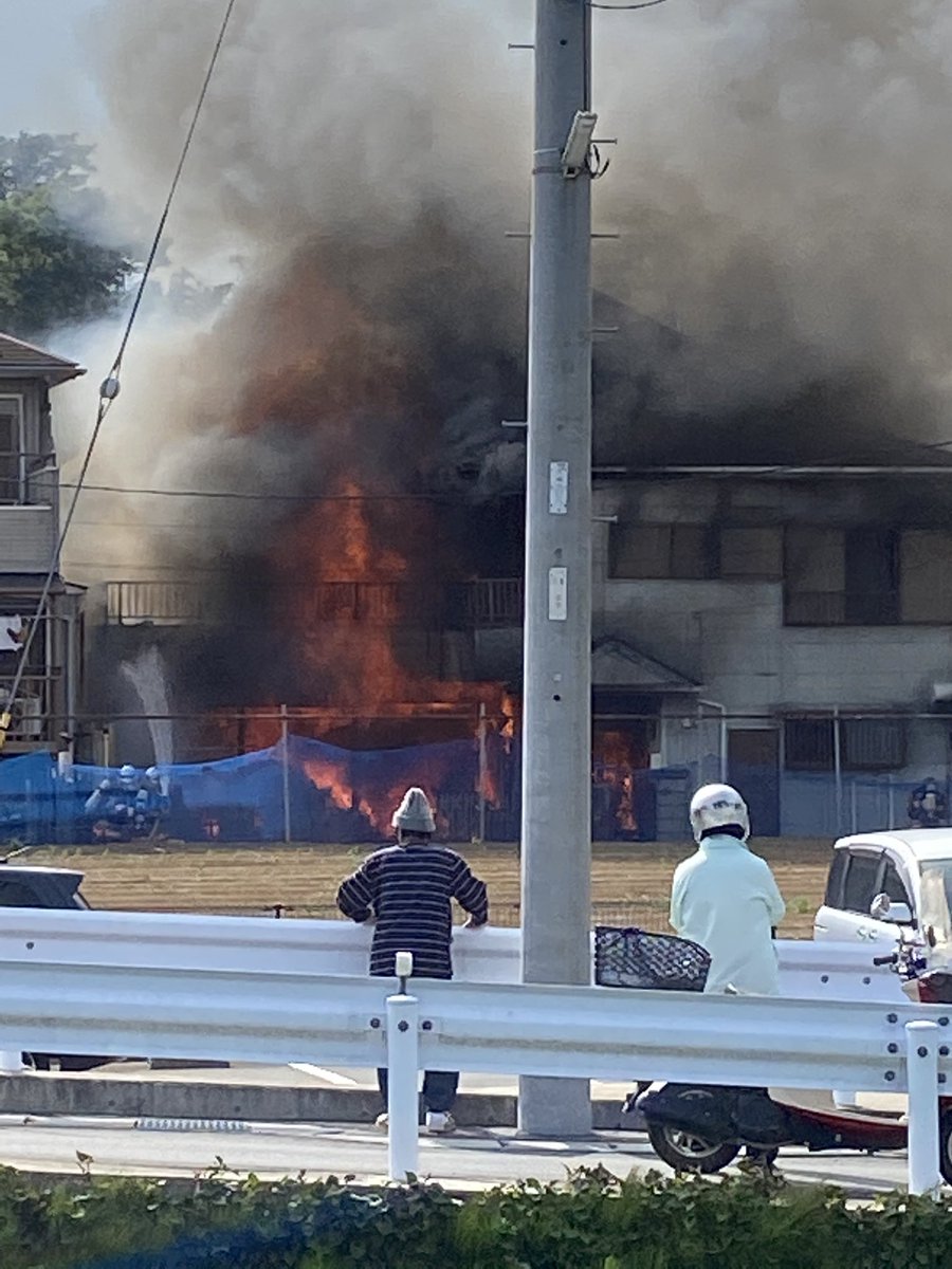 火災 千葉県松戸市大橋付近で火事 黒煙上がってる 本当にえぐい 松戸 5月9日 まとめ部