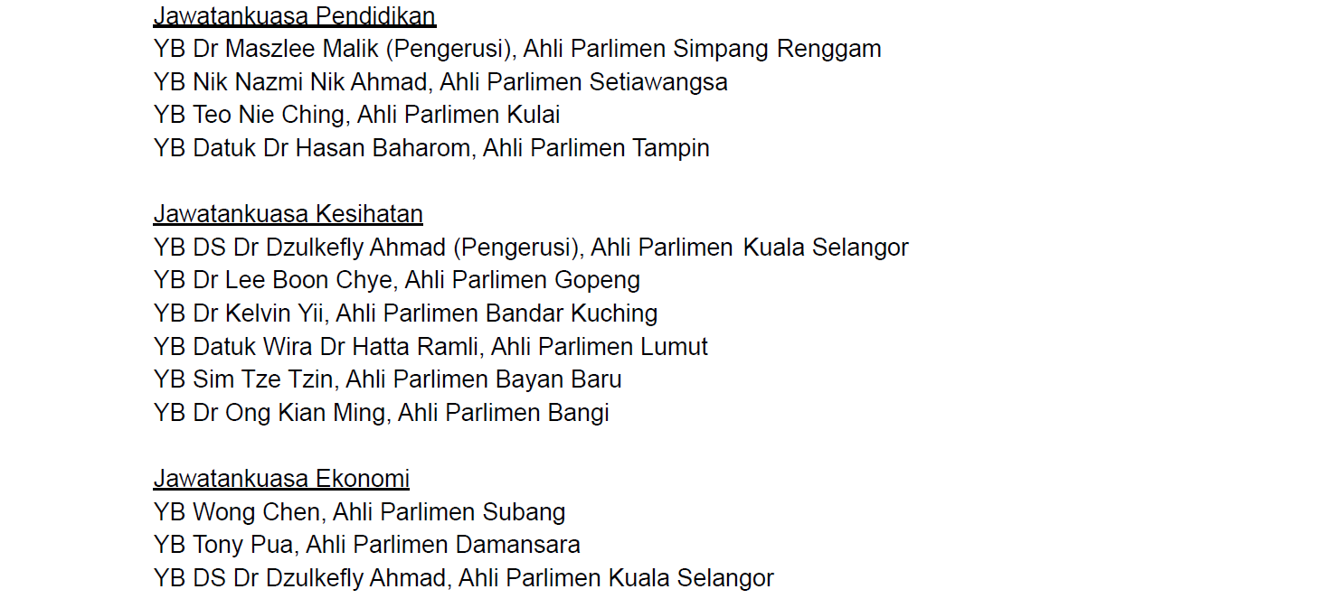 Dap Malaysia Ahli Dewan Rakyat