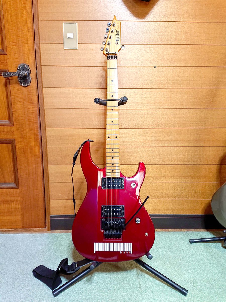 kanametal1208's tweet photo. |谷ﾟ) 修理から帰還。そして、パワー���ップ！

＃killer
#FascistVice
#エレキギター https://t.co/920GhC7BGn