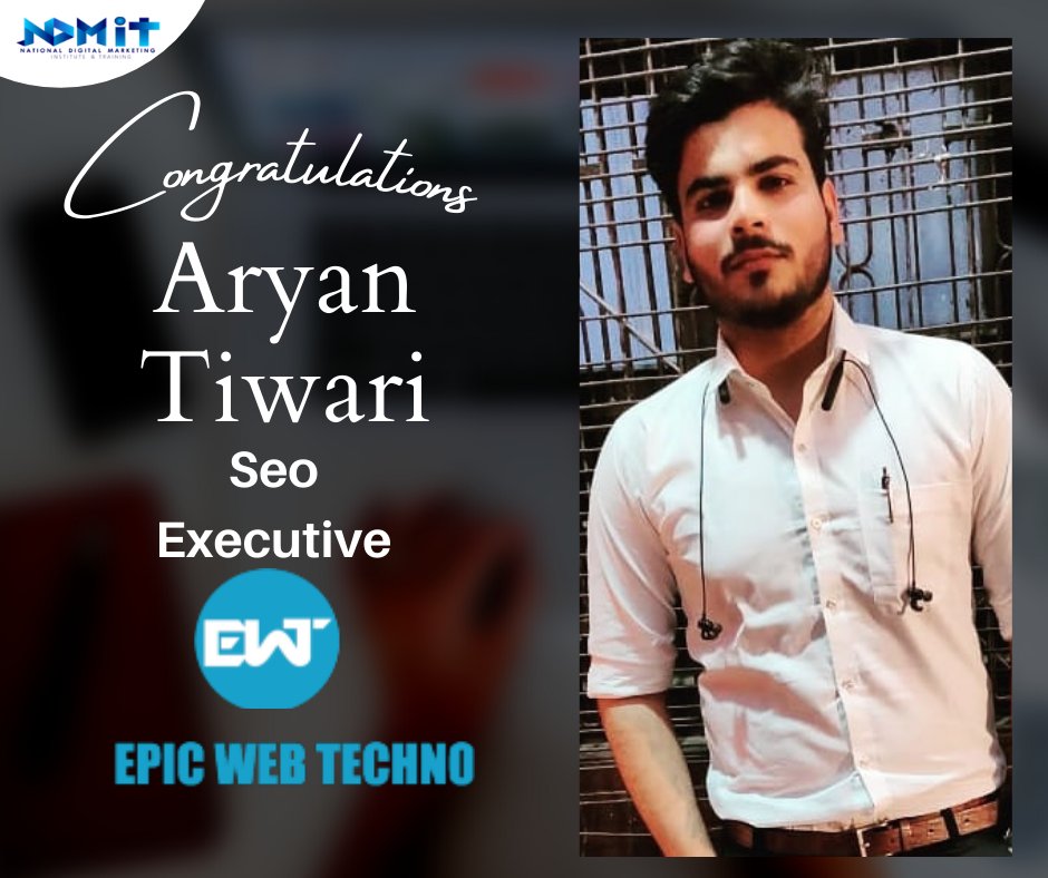 ndmit12's tweet photo. Congratulations Aryan, for your placement.  
#ndmitplacement https://t.co/G4KsSfXerQ