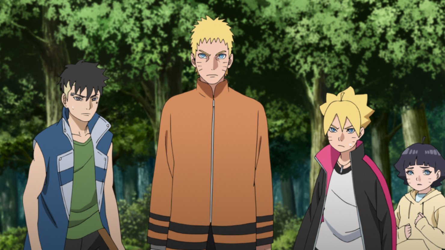 アニメ Boruto ボルト 公式 本日夕方17時30分からは 第198話 怪物 バケモン が放送です カワキを連れ戻そうと強引に里に侵入したデルタがボルトたちの前に現れた ボルトやヒマワリ カワキを守るため デルタの前に立ちはだかるナルト 怪物