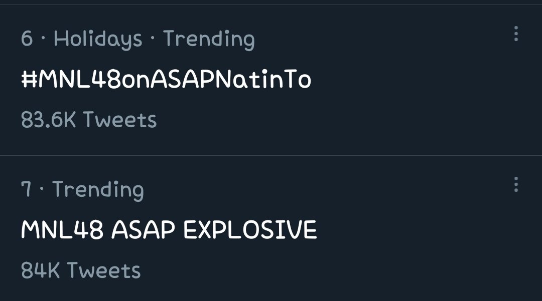 mnl48trends's tweet photo. TAG UPDATE!

83K Unlocked.
17K nalang para sa pa G.A

MNL48 ASAP EXPLOSIVE 
@mnl48official 
#MNL48onASAPNatinTo https://t.co/Ijj69U3dmj