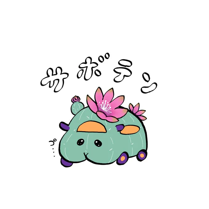 オリジナルの🌵モルカーです 