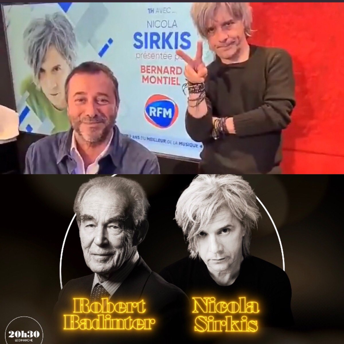 kty_1913's tweet photo. Belle journée ensoleillée qui s’annonce et surtout rdv avec @nicolasirkis à 12h sur @RFMFrance @bernard_montiel puis 20h30 @LaurentDelahous @France2tv 
C’est Nos Célébrations @indochinetwitt 🖤🖤🖤 https://t.co/TcF3pVBoEw