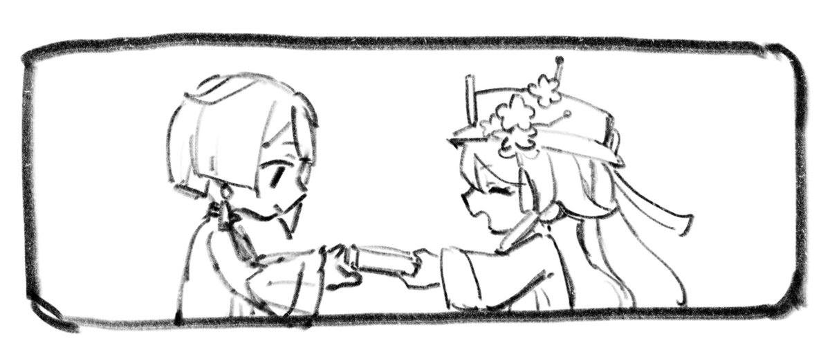 Wip for a really dumb xqht comic 