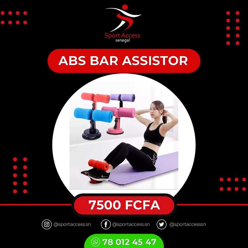 sportaccesssn's tweet image. [ VENTOUSE ABDOMINALE ]

Une barre de maintien #MULTIFONCTION pour s&apos;entraîner à la maison ou n&apos;importe où, parce qu&apos;elle nécessite peu d&apos;espace et se transporte facilement

Pratique pour travailler les abdos, les bras, le dorsal et toutes les parties du corps...

#NoExcuses