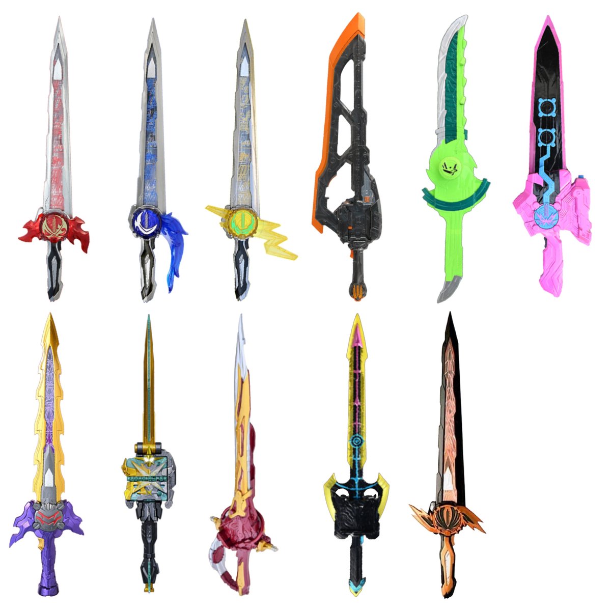 ライガオーン 火炎剣烈火 水勢剣流水 雷鳴剣黄雷 土豪剣激土 風双剣翠風 音銃剣錫音 闇黒剣月闇 金剛剣最光 煙叡剣狼煙 時国剣界時 無銘剣虚無 統一感がある名前いいよね 仮面ライダーセイバー