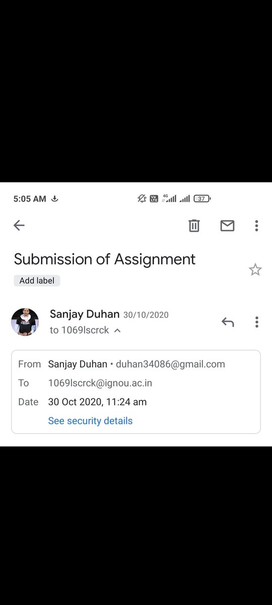 Sanjayduhan1's tweet photo. @karnal_rc @OfficialIGNOU In the December 2020 result my BPSE 212 grade card is not completed written in it, while I submitted the assignment on October 20, please update my marks. My rollno 190437977 BA study centre code 1069 https://t.co/gW6geOVHvv
