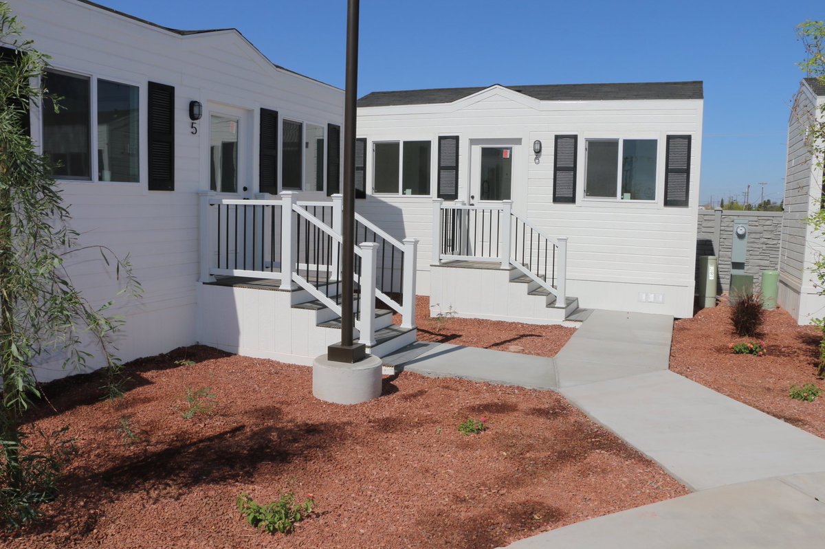 ivcollege's tweet image. It’s for students like her is why we do what we do. It’s through the collective effort of a community to build and end homelessness, especially for students. We are proud to announce IVC’s Tiny Home, Rise Above student housing is here!