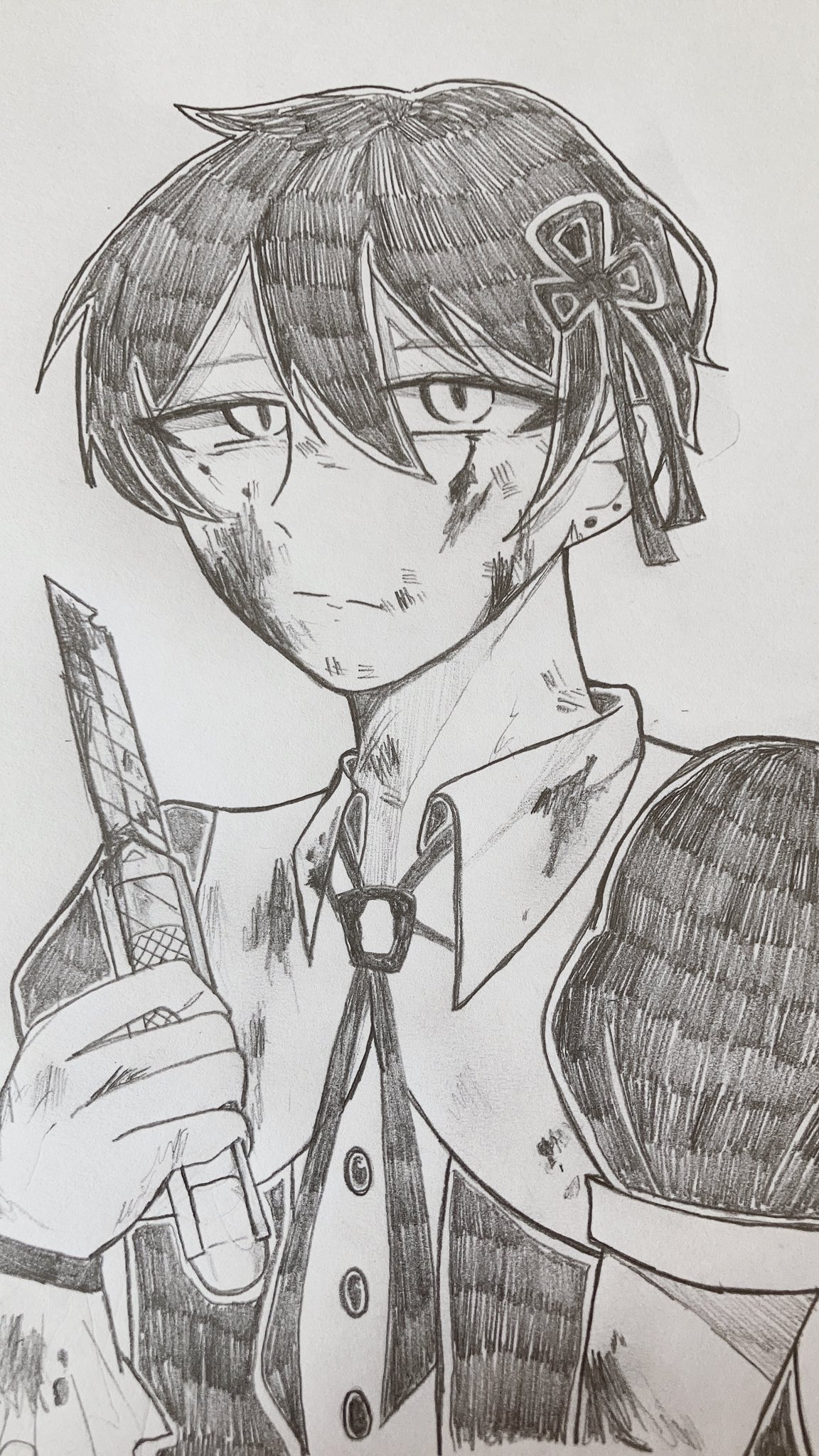 猫丸 男メイド 男イラスト イラスト メイド服男子完成 ﾟ ﾟ T Co G5he6muqqp Twitter