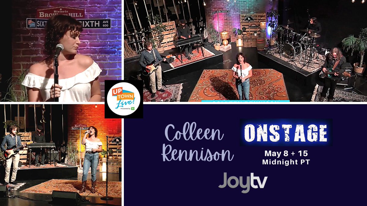 TONIGHT + May 15 at midnight PT on @JoytvBC don't miss @colleenrennison! @FionaForbes + @wdflandez continue to feature highlights from @uptownlive_nw captured last summer at @Masseytheatre. @MyUptown @cityofnewwest @creativebcs #TDBankGroup @ChambersPlan_BC @HubcastMedia