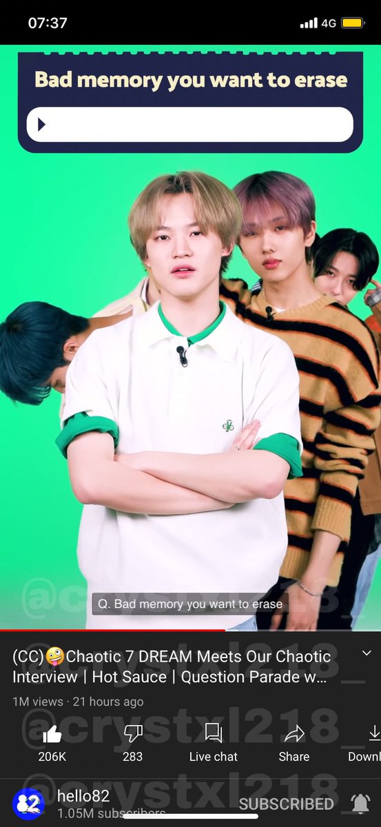 crystxl218_'s tweet photo. @hello82official @NCTsmtown_DREAM βοΈβοΈβοΈβοΈβοΈβοΈβοΈβοΈβοΈβοΈβοΈ
thank you for hosting event hello82!
π https://t.co/l3TrIQlEAD
@hello82official
@NCTsmtown_DREAM
#NCTDREAMxhello82 #NCTDREAM #QuestionParade_NCTDREAM #hello82 #NCTDREAM_λ§_HotSauce https://t.co/ZZO5DQgC59