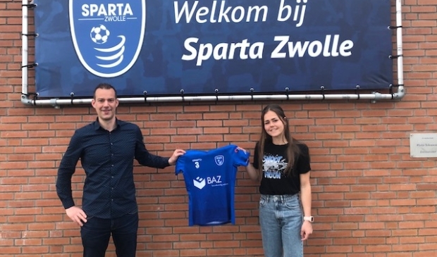 DeSwollenaer's tweet photo. Korfbalvereniging Sparta Zwolle blij met komst Lisa Jansen #zwolle -  https://t.co/rVmIJxViiG https://t.co/H36DX4Cr46