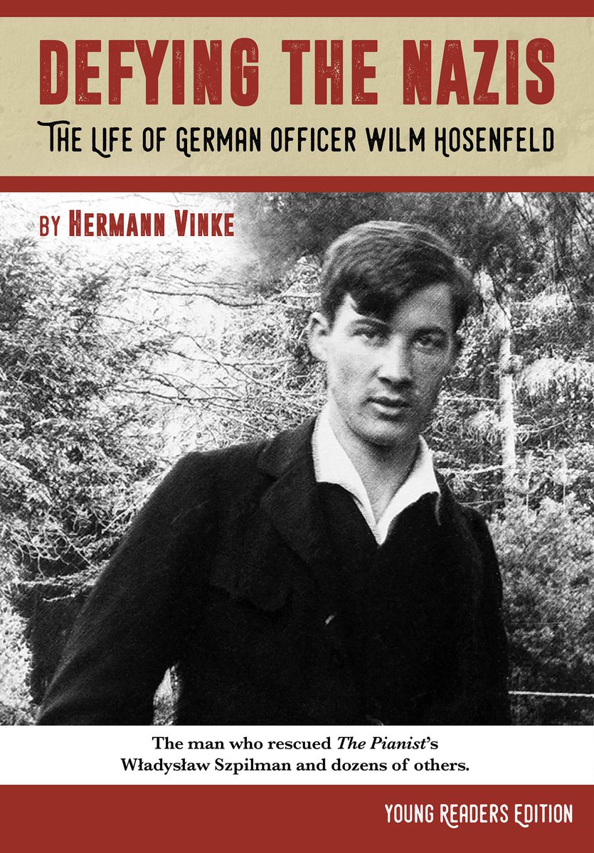 GlobalLitin's tweet photo. #IntlYALitMonth
An excerpt from Defying the Nazis: The Life of German Officer Wilm Hosenfeld, Young Readers Edition, by Hermann Vinke, translated by H. B. Babiar, 2018, published by @StarBrightBooks
https://t.co/1cTdmIK5F3
#Dissent #Nazis #WWIILit #YALit #GermanYALit https://t.co/Kg7zJEPPp9