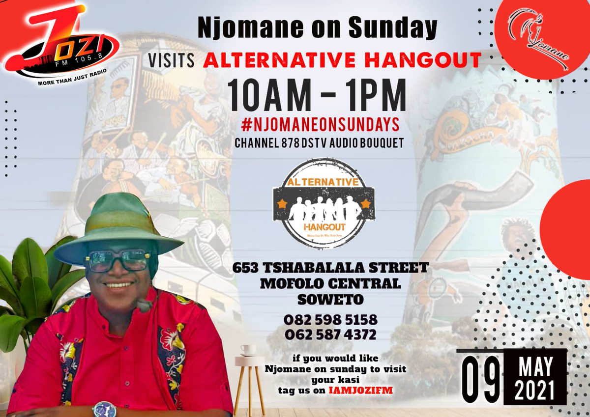 Alternative_Han's tweet photo. Happy Mother's Day to all the women out there - We looking forward to hosting Our Mothers today at your Alternative ChesaNyama &amp; Restuarant! 😎

#Alternativehangout #njomaneonsundays #Jozifm #MothersDay #bar #grill #lunch #dessert #sundays #Sundayaffair #redcarpet https://t.co/5fWuyEZf3z