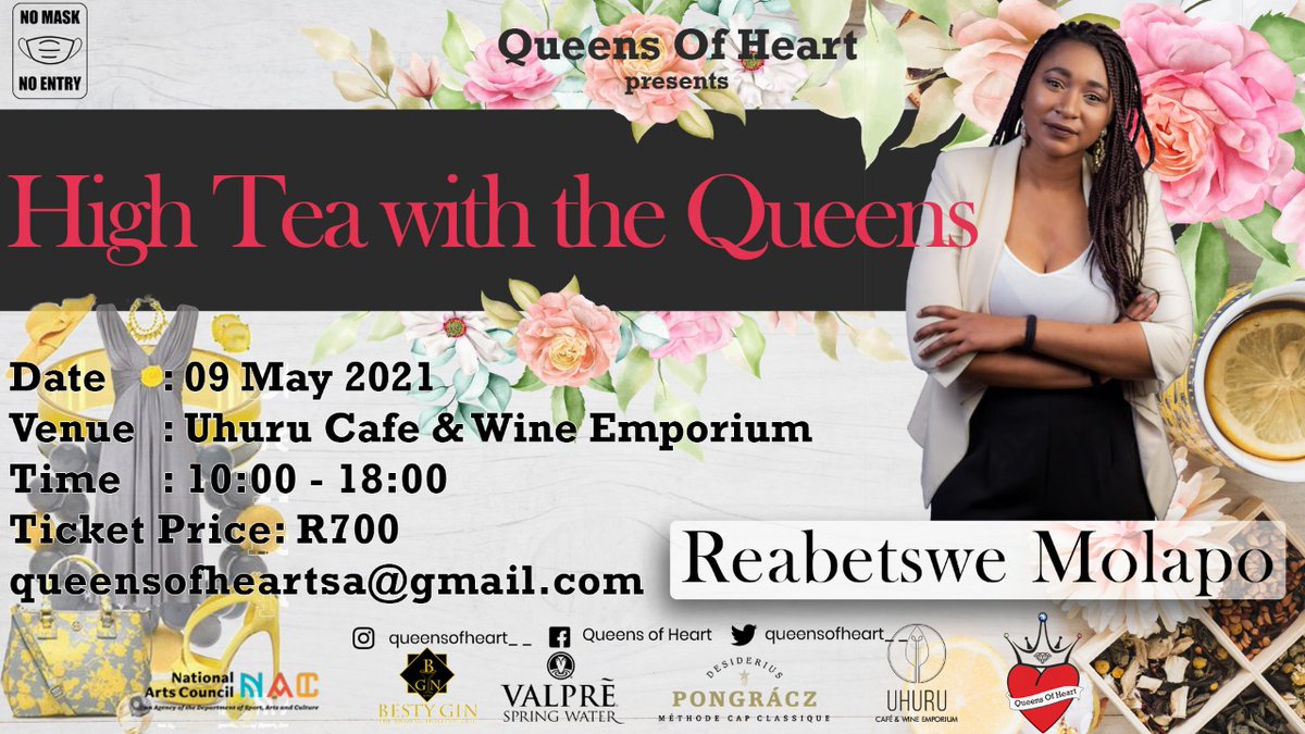 QueensofHeart__'s tweet photo. We're on in a few. Catch our The High tea with the queens live on our social media platforms
#hightea #Entertainment #Motivation #Empowerment #educational 
@NeoMohlatlole @nacsouthafrica @BestyGin @pongracz @CwsPoeticArt https://t.co/EkHyVQKZOb