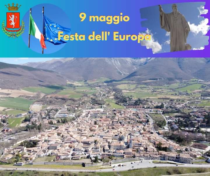 ComuneNorcia's tweet photo. 🇪🇺 𝗙𝗲𝘀𝘁𝗮 𝗱𝗲𝗹𝗹'𝗘𝘂𝗿𝗼𝗽𝗮 🇪🇺
#9maggio #festadelleuropa #festadelleuropa #EuropeDay2021 @EU_Commission @europainitalia #norcia #SanBenedetto #BenedettodaNorcia https://t.co/sCouKQtn3o