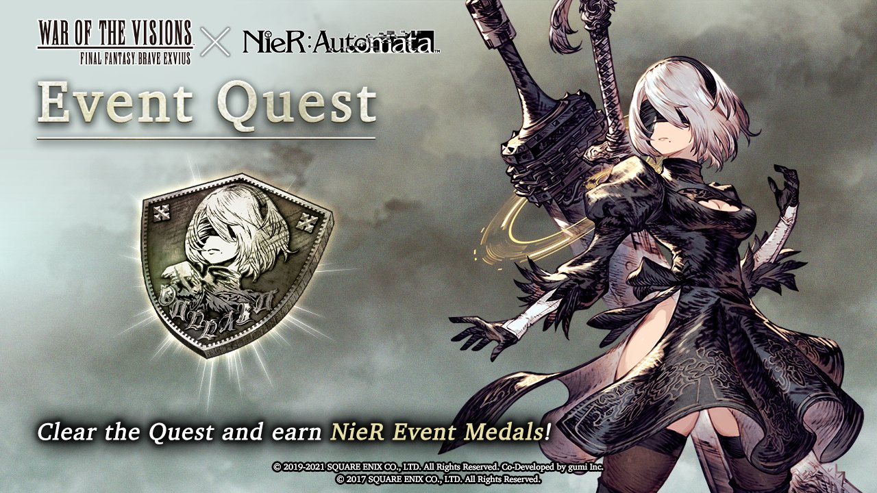 Ffbe War Of The Visions En Have You Cleared The Nier Automata Collaboration Event Quests How About The Ex Quests Feel Free To Share Your Awesome Voyage On How You Accomplished Your Ffbe War Of The Visions En Have You Cleared The Nier Automata Collaboration Event Quests How About The Ex Quests Feel Free To Share Your Awesome Voyage On How You Accomplished Your