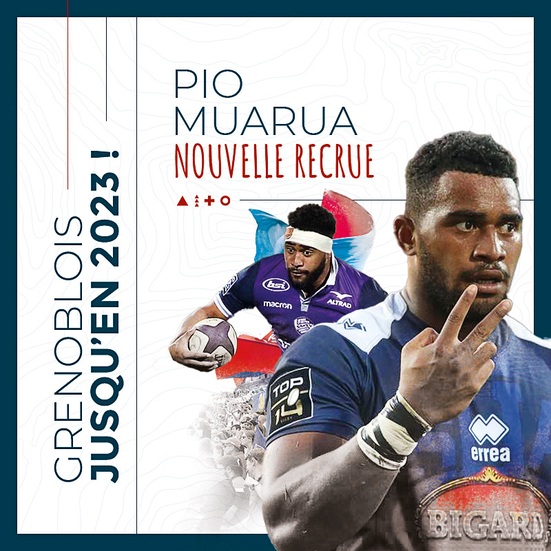 Calendrier Fcg 2023 Fcg : La Signature De Pio Muarua Actée | Rugby Transferts