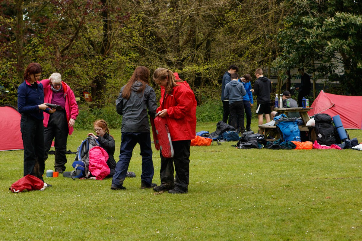 Year 10 <a href="/DofE/">The Duke of Edinburgh’s Award</a>... on finishing their walks they dried off, cooked tea, pitched tents, played football &amp; relaxed.
We hope you can see from the photos that the atmosphere was just lovely.  Thank you to Mr Charachon &amp; the D of E leaders.  More photos here: facebook.com/media/set/?van…