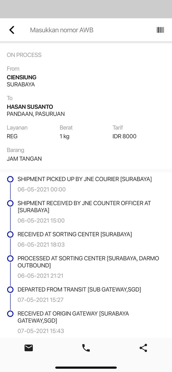 evenjs93's tweet photo. @JNECare ini ngapain aja sih nyangkut di srbya ?? https://t.co/mhtG2IWlYd