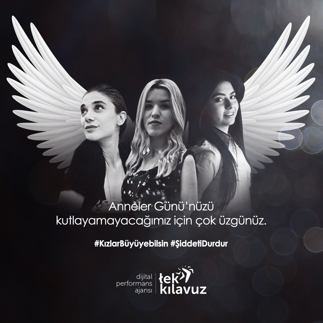 #Kızlarbüyüyebilsin #ŞiddetiDurdur 

#AnnelerGünü 🖤