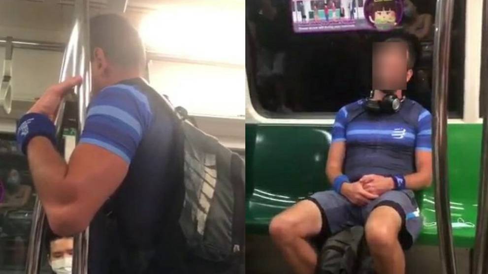 CNA on Twitter "Man arrested after refusing to wear mask on MRT train