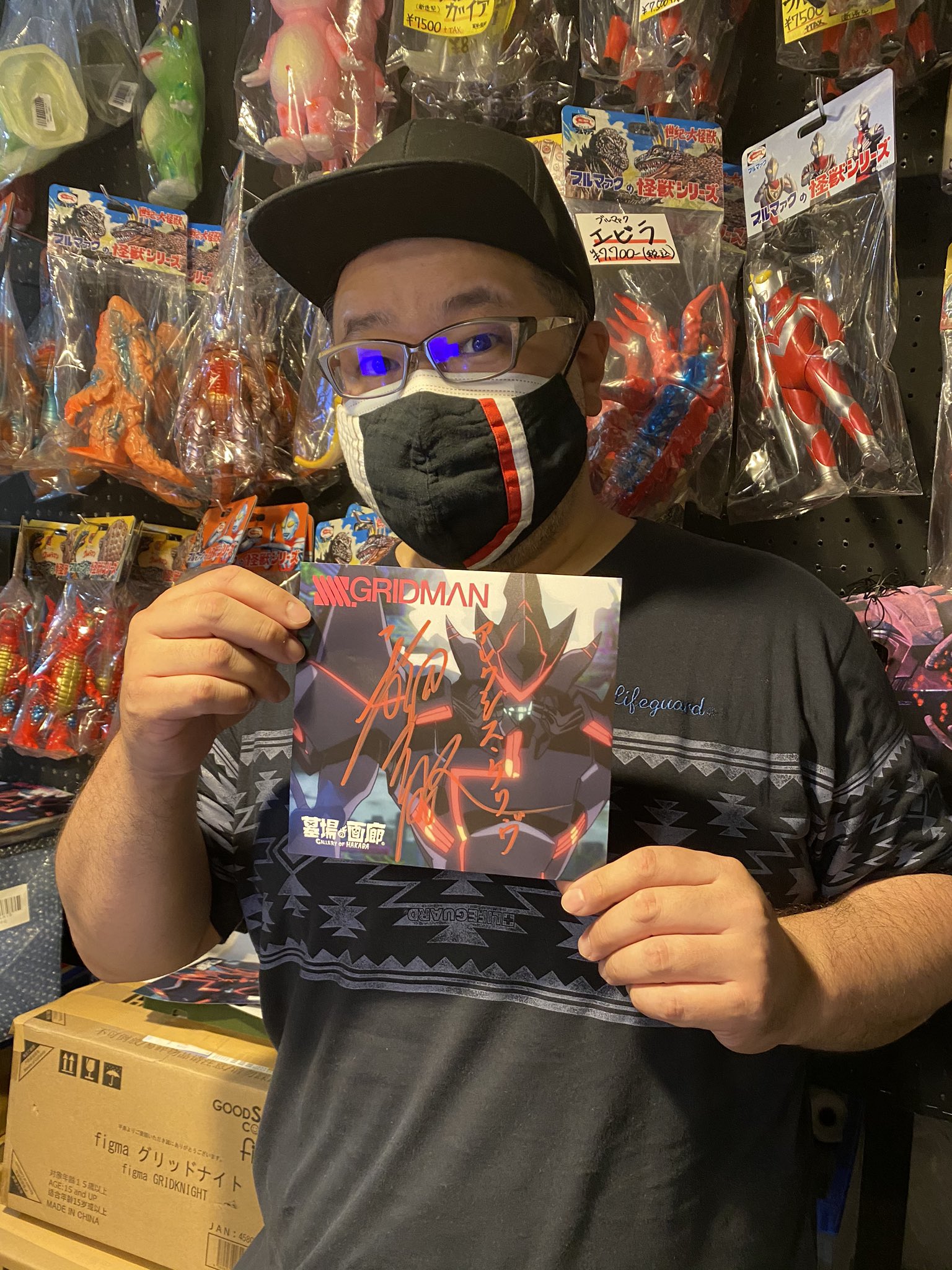 グリッドマン アレクシスケリヴ 稲田徹 直筆サイン 墓場の画廊 墓場の画廊 on X: 