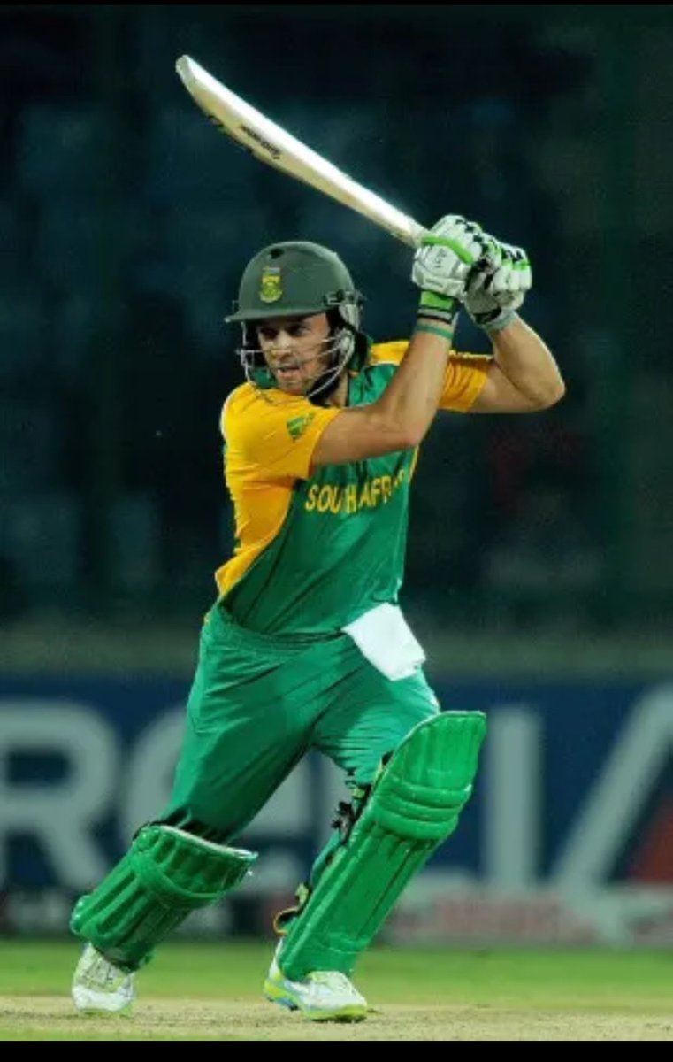 2011 WC. AB had a pretty good tournament with 353 runs in 5 matches at an avg of 88.25. Sadly RSA lost to NZ in quarterfinal.