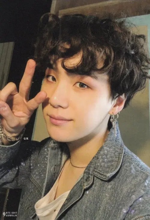 curly/wavy haired yoongi; a thread you didn’t know you needed┊͙ ˘͈ᵕ˘͈