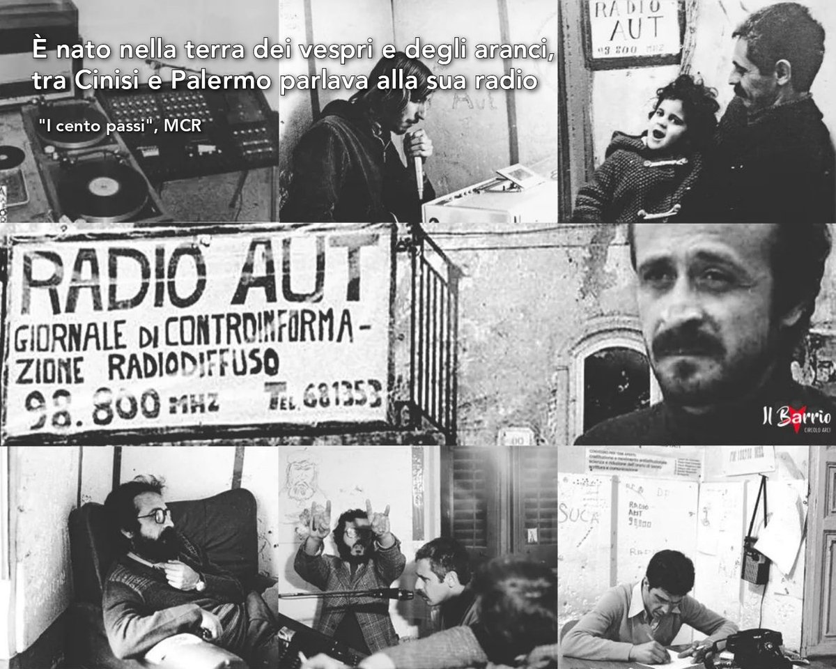 circoloilbarrio's tweet image. 9 maggio 1978
#RadioAut #PeppinoImpastato #9maggio