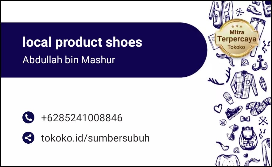 mashur_abdullah's tweet photo. Beli di local product shoes mudah &amp; aman melalui Tokoko
👇
https://t.co/nVSHDBkv2z https://t.co/T3RcY6VbQr