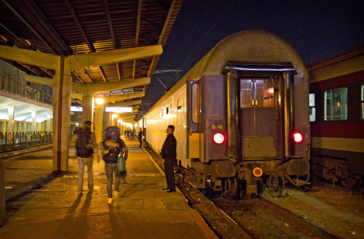 So, here's the second (out of three) public transport vehicles. It was hard to hitchhike from Buzău into Bucharest. So we took a train. But boarded the wrong train and woke up at the Moldavian border.Ride 16: Buzău, Romania to Iași and back, Romania (584km — both ways) 