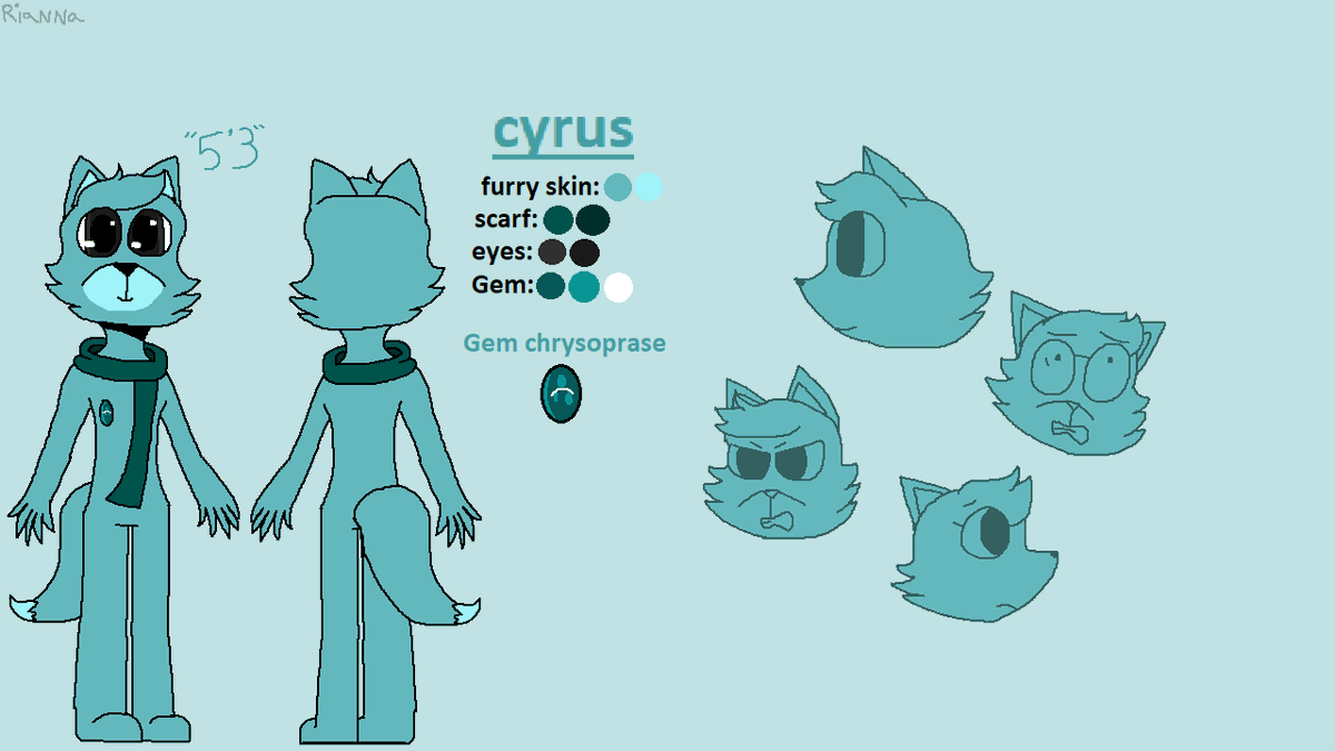 heartsriannara1's tweet photo. Gem Pets Reference Sheet: Cyrus
info in my deviantart:
https://t.co/ODNaXgX5tM
cyrus(chrysoprase)/Gem pets (C)mine
(⚠!!WARNING DO NOT STEAL,COPY,REUPLOAD,TRACE,EDIT,CLAIM, AND REPOST OF MY ART WITHOUT PERMISSION!!!⚠)
#GemPets #Gem_Pets #Gem_Pets_Cyrus #GemPetsCyrus https://t.co/DKGdQyJIHI