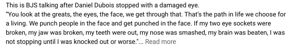 I’m no BJS fan at all, but you never want to see a fighter have to go to the hospital.  People will revel in it because of this