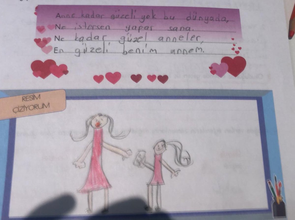 CennetAte12's tweet photo. ⁦@bahcesehir_van⁩ 3/C sınıfımız Anneler Günü için akrostiş şiir çalışması yaptılar 😍👏👏👏💐🌸❤️ https://t.co/lsEPlnD6as