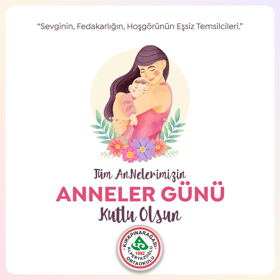 “Sevginin, Fedakarlığın, Hoşgörünün Eşsiz Temsilcileri Olan Tüm Annelerimizin Anneler Günü Kutlu Olsun. 💐🌼🌺

#AnnelerGünü

<a href="/tcmeb/">Millî Eğitim Bakanlığı</a> <a href="/ziyaselcuk/">Ziya Selçuk</a> 
<a href="/Edirne_MEM/">Edirne İl Millî Eğitim Müdürlüğü</a> <a href="/Dr_Onderarpaci/">Dr. Önder ARPACI</a>