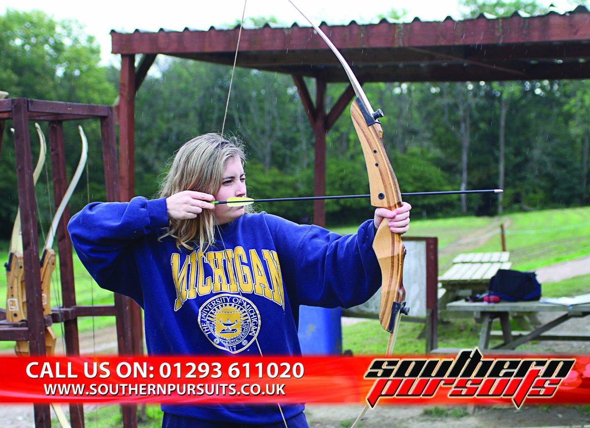 Looking for a challenge? Then why not see if you have the accuracy skills of an archer by booking an Archery session today 🏹
For only £22.50 per person you can enjoy an hours session with unlimited arrows!