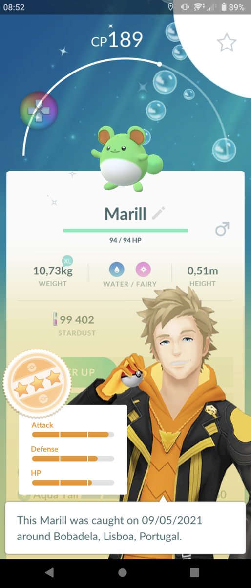 superrock1993's tweet photo. Ora bom dia! 😁 Dois shinies logo pela manhãzinha para começar bem o dia!! 🤩
.
#marill #azurill #azumarill #pokemon #Nintendo #pokémon #pokemongo #pokémongo #pokemonportugal #pokémonPortugal #niantic #shiny #shinypokemon #shinypokémon #gamefreak #pokeball #limitedresearch https://t.co/XtROyyNJBJ