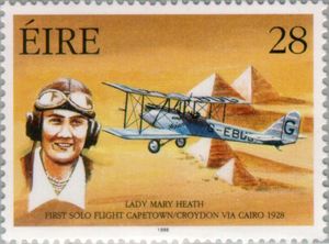 lorraineelizab6's tweet photo. #Otd 1939: Death of #Knockaderry #Limerick's Mary, Lady Heath. WW1🚑! Co-founded AAA (records in javelin/high jump)! 1st♀️pilot’s licence in Britain, fly loop the loop, parachute from🛩️! 1st fly Cape Town/London! Looked like📽️star! https://t.co/vDdMHrFsxY https://t.co/5CUc8SbcHH https://t.co/rkiKTztcj3