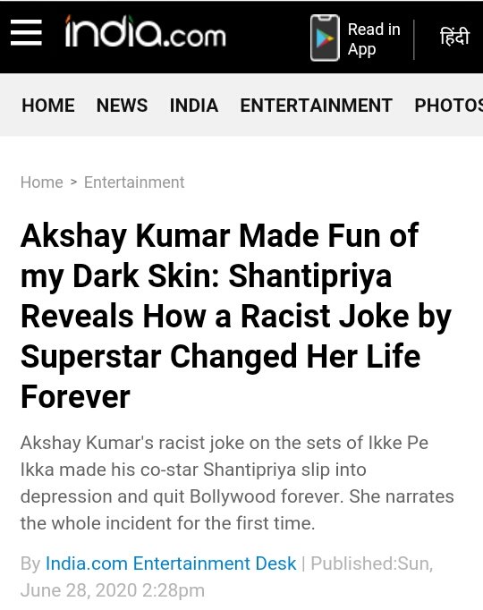 1) His RACIST comments made this actress slip into depression & quit bollywood forever.