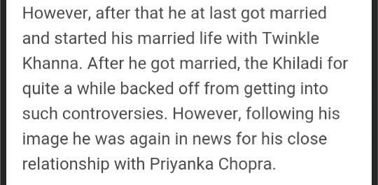 8) Cheated on:Pooja for RaveenaRaveena for Rekha & ShilpaRekha & Shilpa for TwinkleEven after getting married & havingkids this darinda had few flings here & there.
