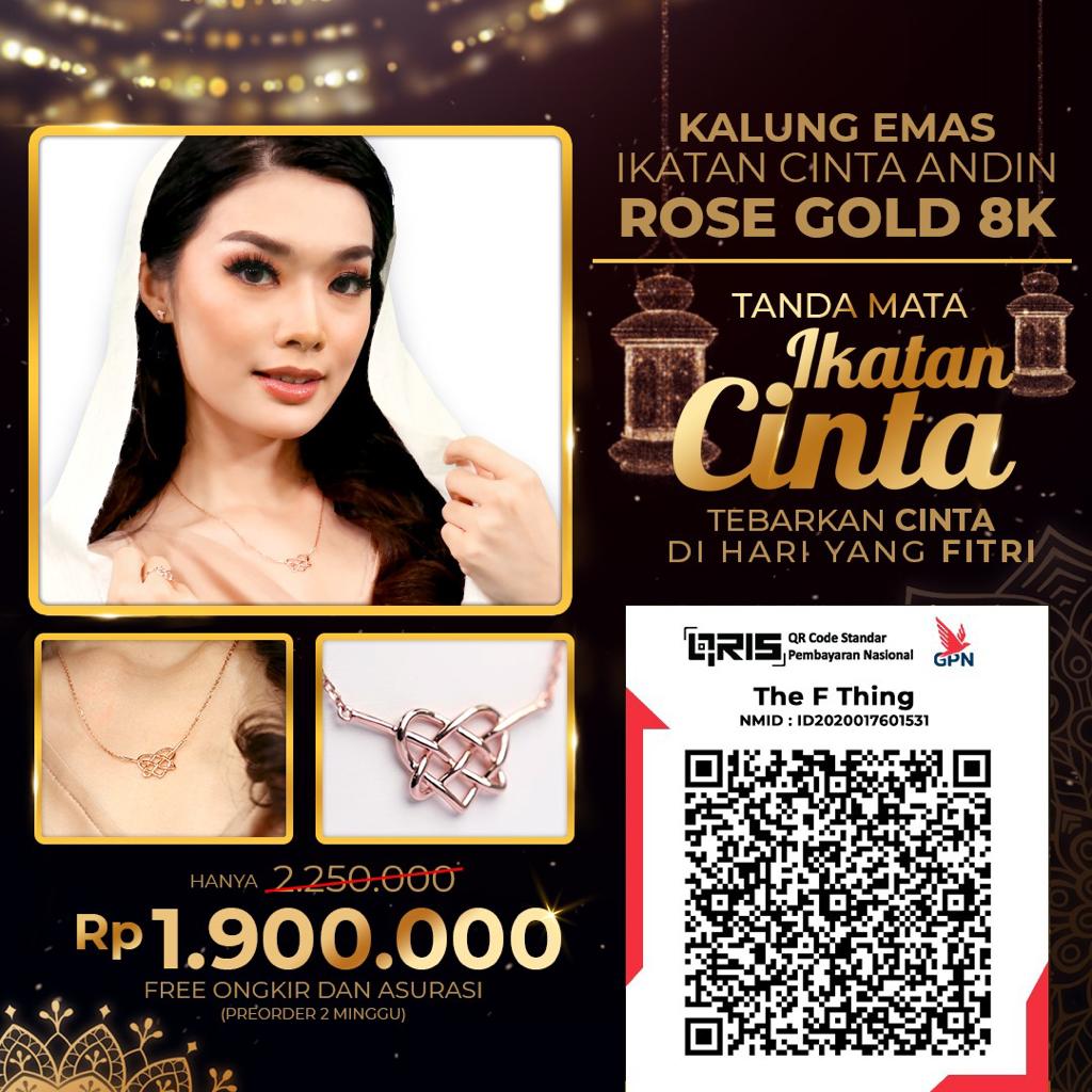 SeputariNews's tweet photo. Dapatkan Tanda Mata Ikatan Cinta Autentik Rose Gold 8K
.
Scan QRIS Code nya di RCTI, MNCTV, GTV atau dapatkan di https://t.co/A1Yy6TOzAb
.
@ubs.gold @ubs.lifestyle @thefthingworld
.
#TandaMataIkatanCintaPerempuanIndonesia #TandaMataSpecialHariKartini #thefthing #thefthingworld https://t.co/rC2LKu7xYo