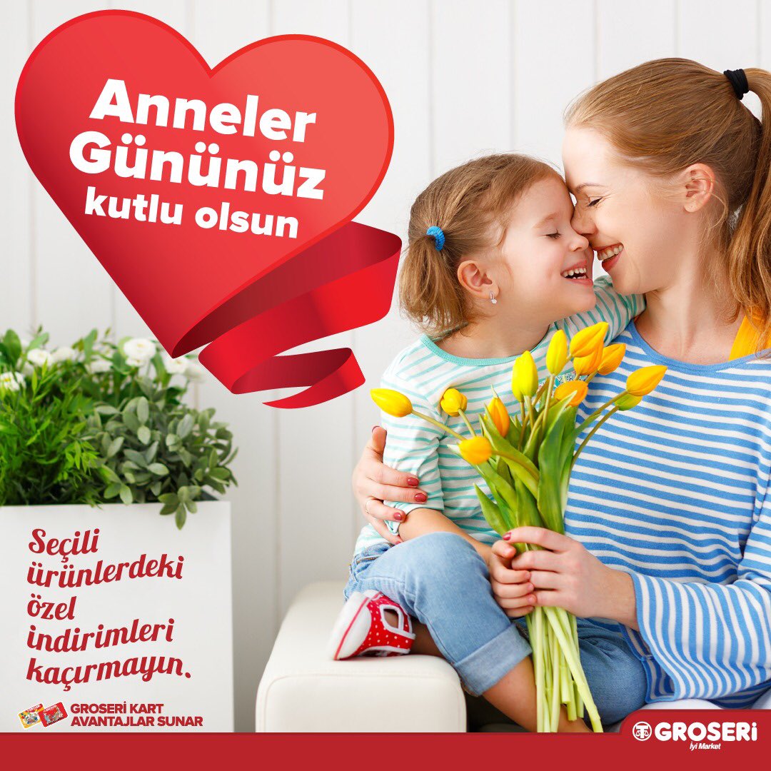 groseri's tweet photo. Sonsuz sevgiyle dünyamızı güzelleştiren Tüm annelerin Anneler Günü Kutlu Olsun!
İndirimli ürün listemize https://t.co/45gLnfU63D adresinden ulaşabilirsiniz.
#groseri #groseriiyimarket #market #adana #memnuniyet #güleryüz #perşembe #iyimarket #annelergünü #kutluolsun https://t.co/MGyeeJClaE