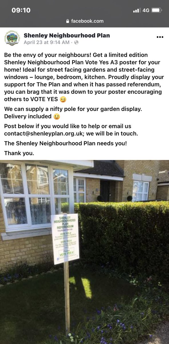 Congratulations to @ShenleyHerts #Shenley #Radlett @AldenhamPC Both Neighbourhood Plans in getting a high five 🙌 by their residents #neighbourhoodplanning Loved working with both teams ... Special ✨🥂✨ for the confident and fantastic campaign by Team Shenley ✨