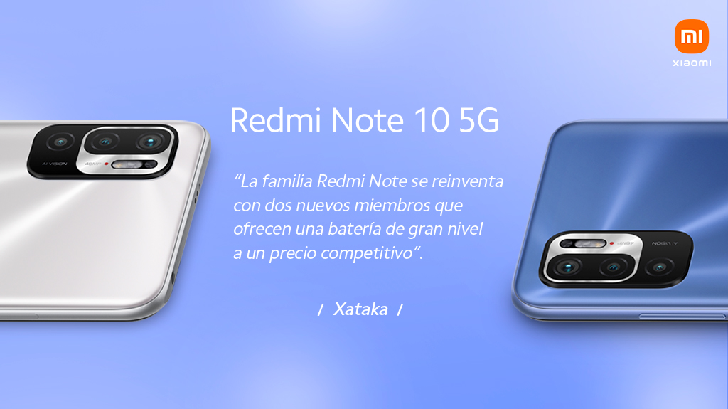 XiaomiEspana's tweet photo. Nuestros amigos de @xataka nos cuentan sus primeras impresiones de los dos nuevos miembros de la familia #RedmiNote10
Descubre más y échale un vistazo al resumen del evento.
#RedmNote105G
👉https://t.co/eriKxXbLmX https://t.co/Pn5cEtIhwa