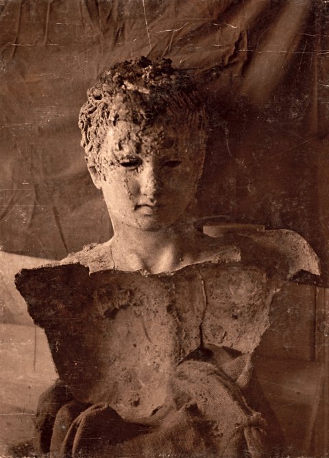 As with many Roman statues the Ephesian Apoxymenos is thought to be a 1st century CE copy of a 4th century BCE Greek sculpture. The statue has undergone much restoration involving the use of metal rods and a special kind of cement to stabilise it.  https://journals.openedition.org/techne/1255?lang=en