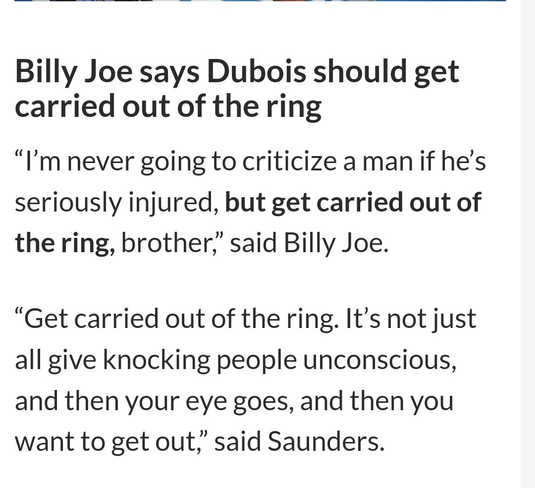 Just saying #CaneloSaunders