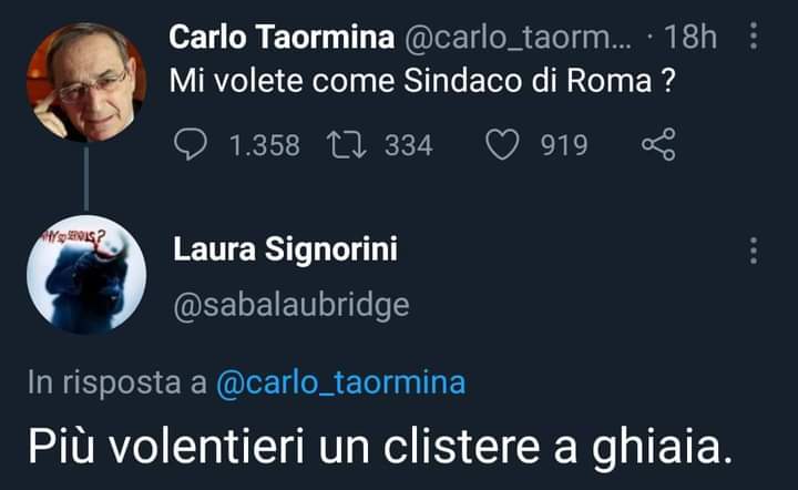 nadiarizzo1210's tweet photo. 😂😂😂😂
Laura, hai vinto tutto!!! 👏👏👏 https://t.co/fnQQCwqElm